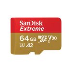 SanDisk SanDisk Extreme MicroSDXC 64GB+SD Adapter 170MB