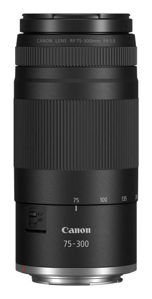 Canon Canon RF 75-300 mm F4-5.6 Cropped frame(APS-C) camera Zoomlens Zwart