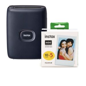 Fuji Fujifilm Instax mini link 2 printer starterskit Space Blue