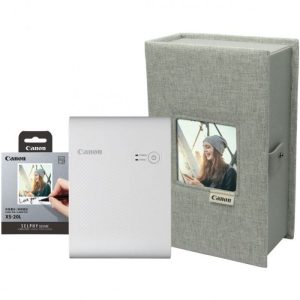 Canon Canon Printer Selphy QX10 White + Case Premium Kit