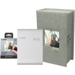 Canon Canon Printer Selphy QX10 White + Case Premium Kit