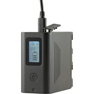 Jupio Jupio ProLine NP-F970 LCD (Micro USB + Type C input / USB 5V 10050mAh