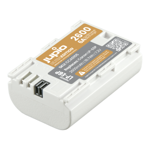 Jupio LP-E6P ULTRA 2600mAh (6A continuous discharge) 18.7Wh
