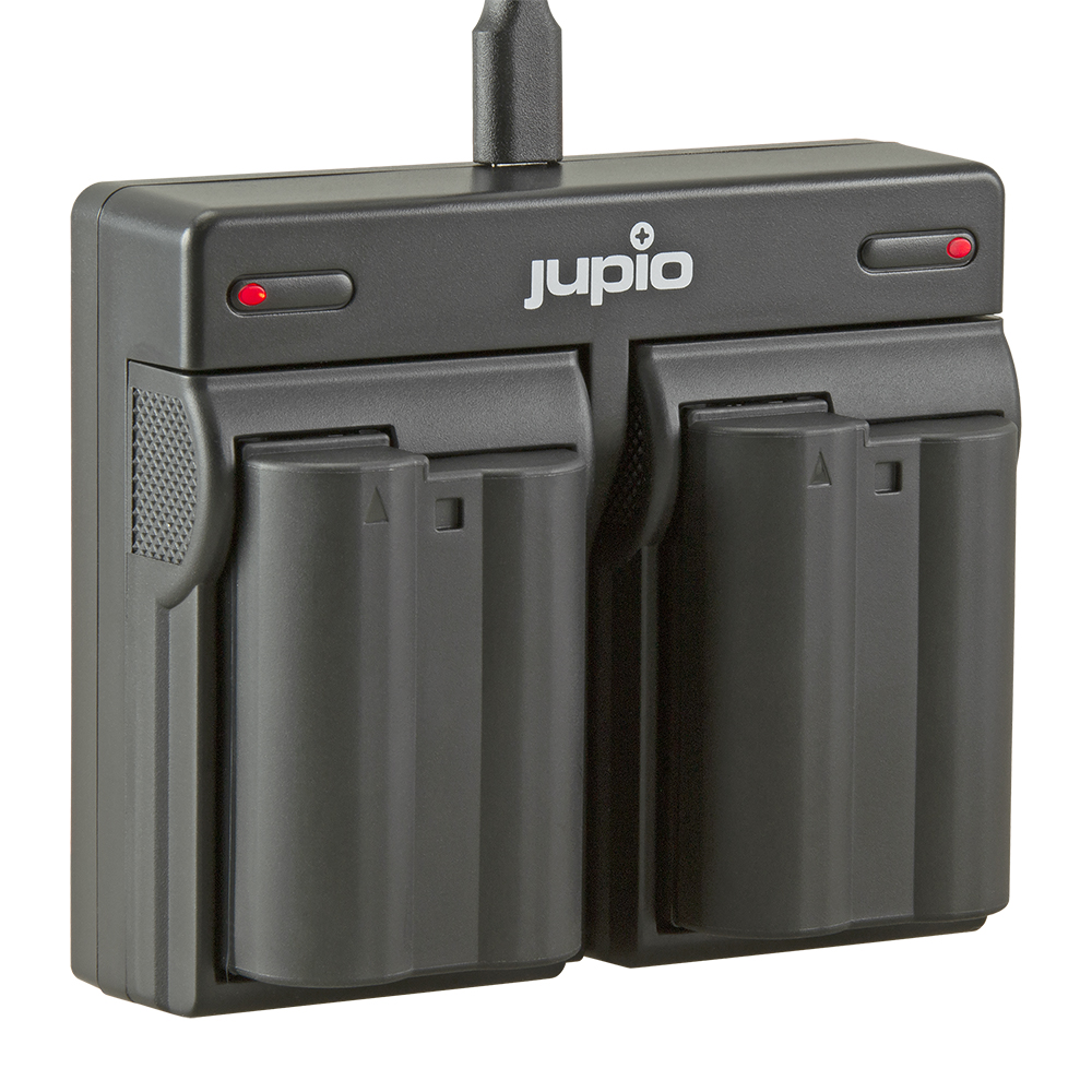 Jupio Jupio Value Pack: 2x Battery EN-EL15C 2100mAh + USB Dual Charger - Image 2