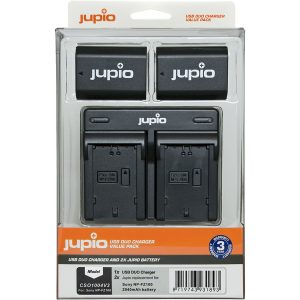Jupio Jupio Value Pack: 2x Battery NP-FZ100 2040mAh + USB Dual Charger