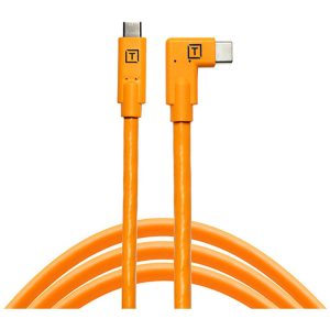 TetherTools Tethertools TetherPro USB-C to USB-C Right Angle - Orange