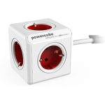 Allocacoc Allocacoc PowerCube Extended Red 3m cable