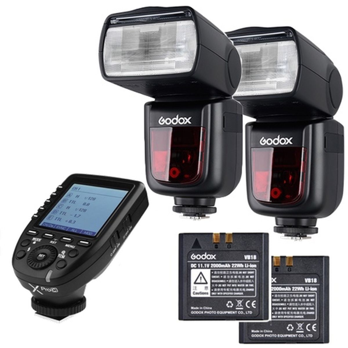 Godox Godox Speedlite V860II Canon X PRO Duo kit