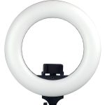 Caruba Caruba Round Vlogger 12 inch LED set met tas - Black