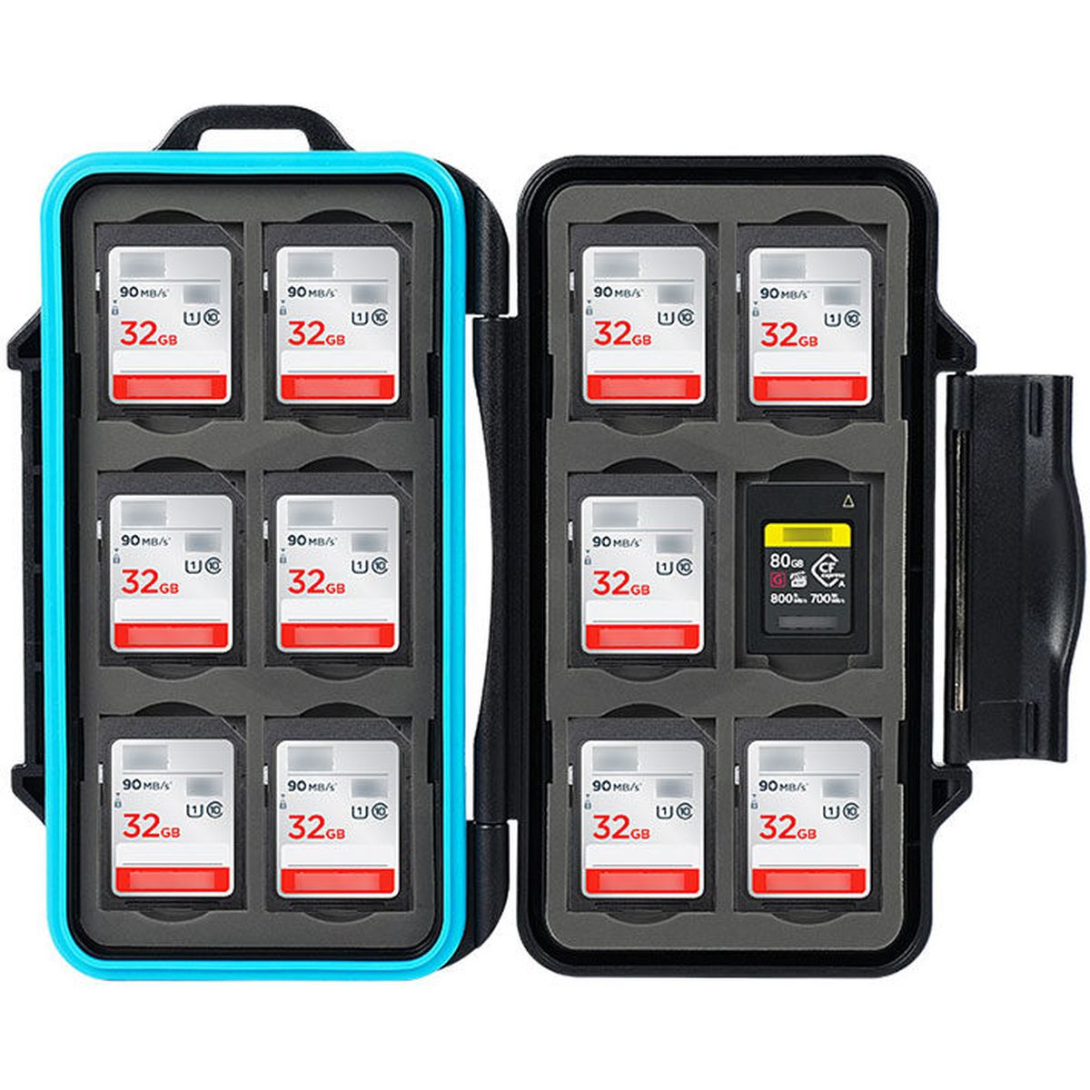 JJC JJC MCR-SC24 Card case voor SD en CFexpress Type A - Image 2