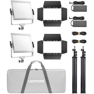 Godox Godox Litemons LP600BI Bi Colour LED Light Panel 2 Light Kit