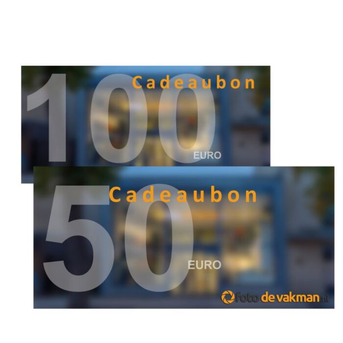 Foto de Vakman Foto De Vakman: Cadeaubon t.w.v. 150 euro