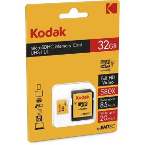 Kodak Kodak microSDHC 32GB Class10 w/ adapter