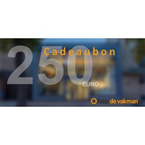 Foto de Vakman Foto de Vakman Cadeaubon t.w.v. 250 euro