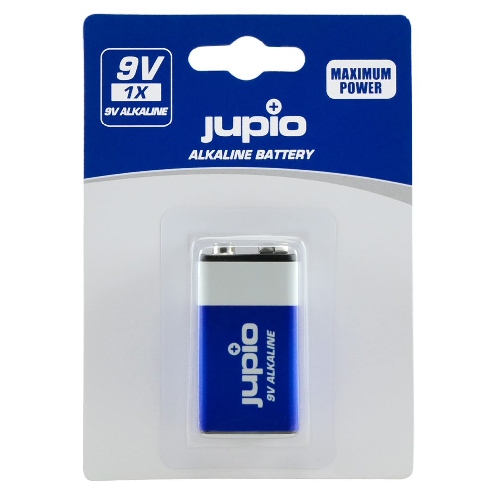 Jupio Alkaline Batteries 9V 6LR61 1 pc IC-10 OC-80