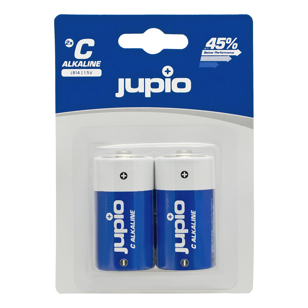 Jupio Jupio Alkaline Batteries C LR14 2 pcs VPE-6