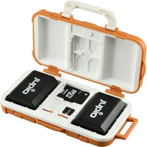 Jupio Jupio BatMem Case for 2x Camera Battery + 14 Memory Cards
