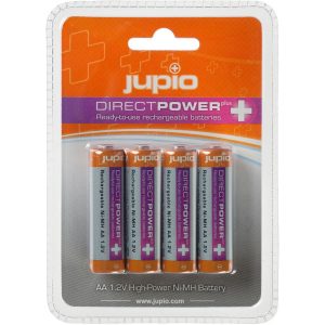 Jupio Jupio Rechargeable Batteries AA 2500 mAh 4 pcs DIRECT POWER PLUS