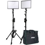 LedGo Ledgo E268CII Bi-color kit w/light stands (2 ligh/ high out)