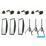 Nanlite Nanlite FS200 Bi-Colour LED Tripple Kit (w/ Light Stand A...