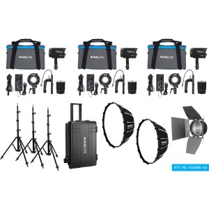 Nanlite Nanlite Forza 60B II LED Tripple Kit (w/ Case Light Stand...