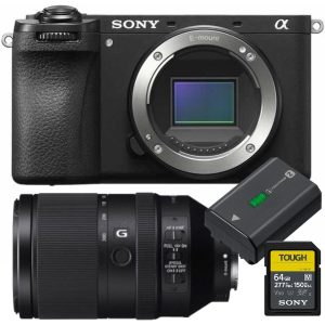 Sony Sony A6700+70-350mm Lens+NP-FZ100 Accu+64gb SD Wildlife Kit