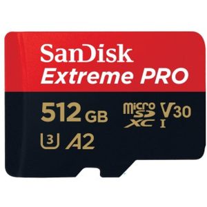 SanDisk Sandisk MicroSDXC Extreme Pro 512GB 200/140 MB/s A2 V30