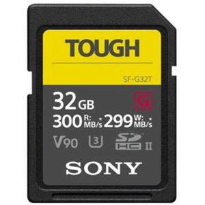 Sony Sony ProSD Tough 18x stronger - 32GB UHS-II R300 W299 - V90