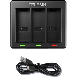 Telesin Telesin Charger For 3 Batteries - GoPro Hero 9/10/11/12