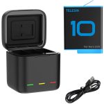 Telesin Telesin Triple Battery Charger Box + 1 accu GoPro 9,10,11