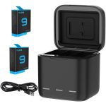 Telesin Telesin Triple Battery Charger Box + 2X Accu - GoPro 9/10