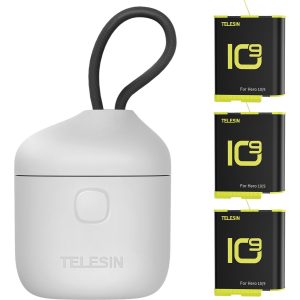 Telesin Telesin Allin Charger Box + 3X Battery - GoPro Hero 9/10/11/12