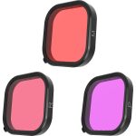 Telesin Telesin Duik-Filters For GoPro 9/10/11/12 Red/Pink/Magenta