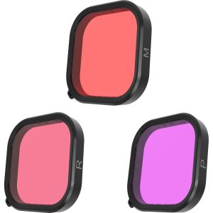 Telesin Telesin Duik-Filters For GoPro 9/10/11/12 Red/Pink/Magenta