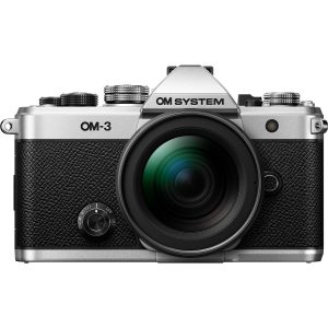 OM SYSTEM OM SYSTEM OM-3 Body Silver + 12-45mm f/4.0 Pro