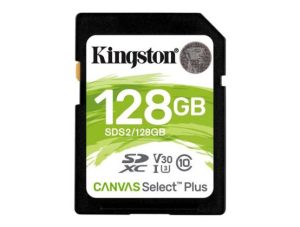 Kingston Kingston 128GB Video Class V30 UHS-I U3 Class10 SDXC UHS-I