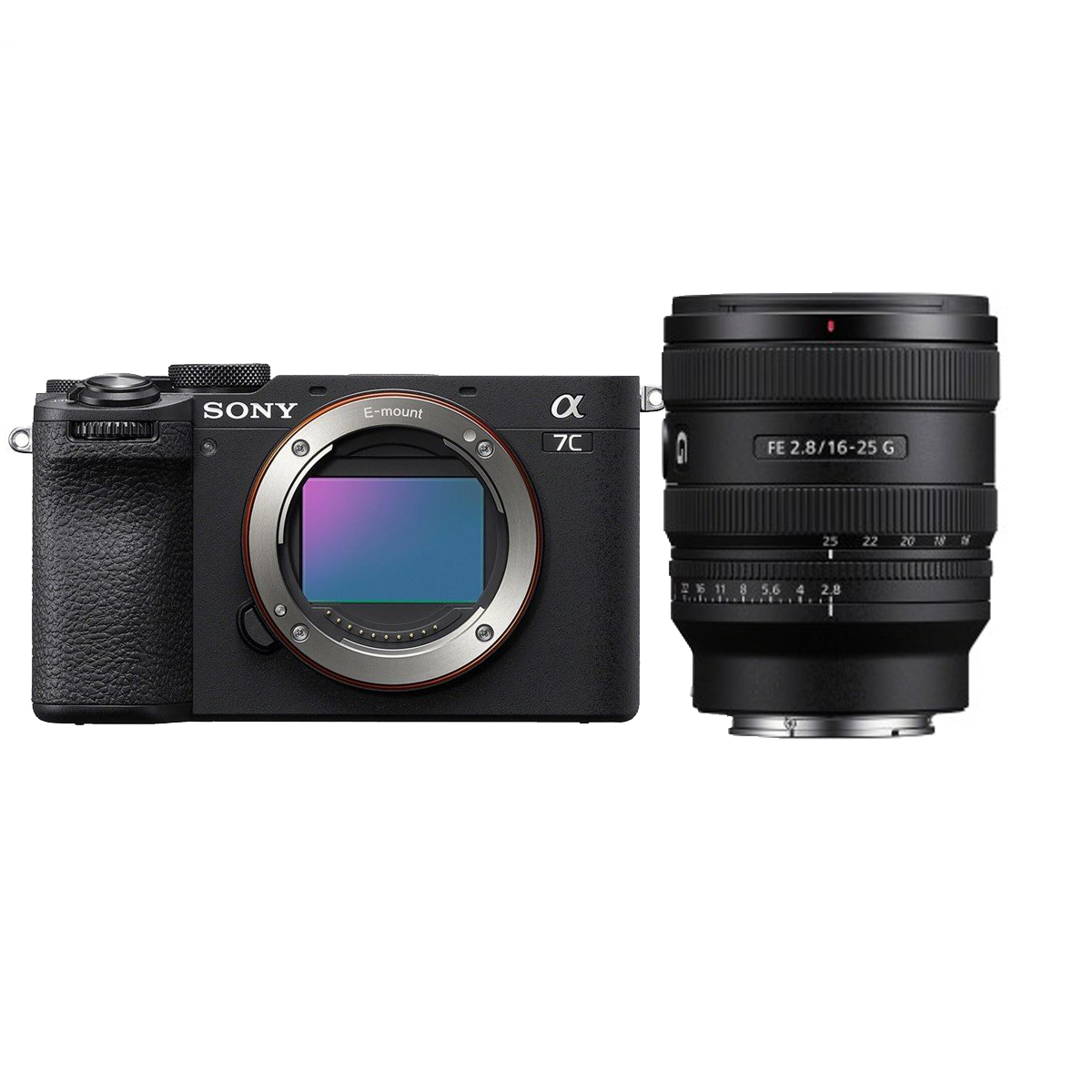 Sony Sony A7C II Zwart + Sony SEL 16-25mm FE f/2.8 G