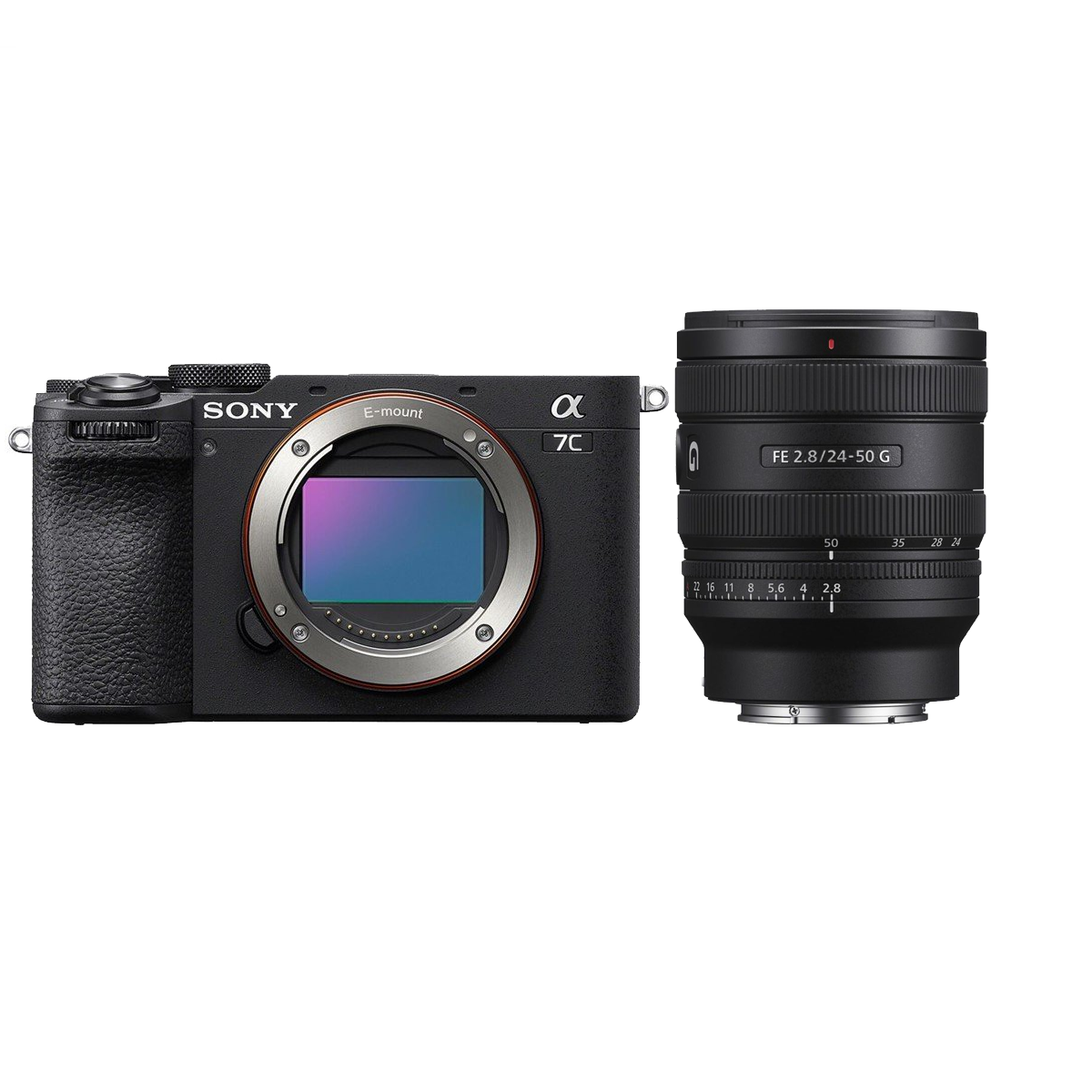 Sony Sony A7C II Zwart + Sony SEL 24-50mm f/2.8 G
