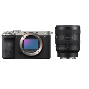 Sony Sony A7C II Zilver + Sony SEL 24-50mm f/2.8 G
