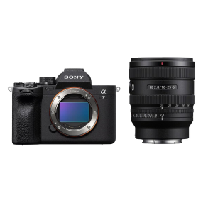 Sony Sony A7 Mark IV body Zwart + Sony SEL 16-25mm FE f/2.8 G