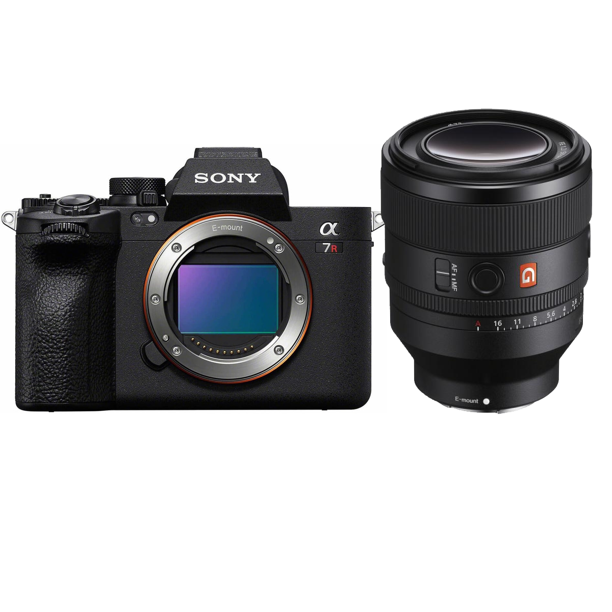 Sony Sony A7R V body Zwart + Sony SEL 50mm F1.2 FF E-mount lens