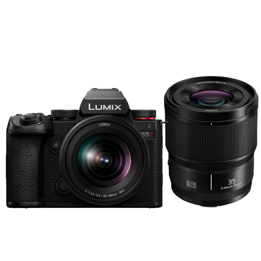 Panasonic Panasonic Lumix S5II + 20-60mm f/3.5-5.6 + Lumix S 35mm f/1.8