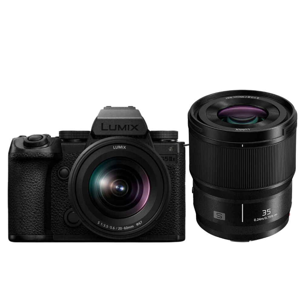 Panasonic Panasonic Lumix S5IIX + 20-60mm f/3.5-5.6 + Lumix S 35mm f/1.8