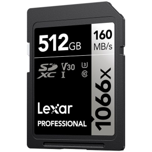 Lexar Lexar SDXC Professional UHS-I 1066x 512GB V30