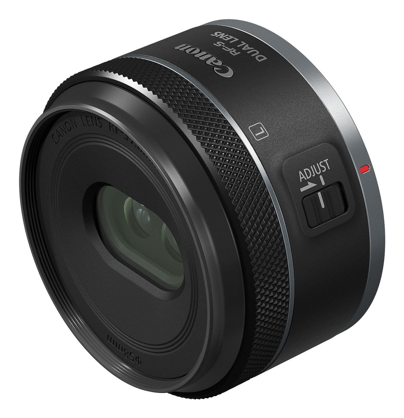 Canon Canon RF-S 7.8mm F4 STM DUAL MILC Stereoscopic lens Zwart