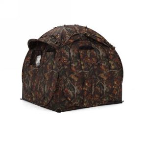 Buteo Buteo shuiltent bruin camouflage Aquila MkIII voor 2 personen