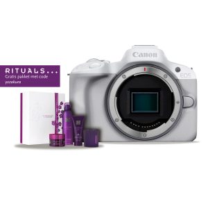 Canon Canon EOS R50, White + RF-S 18-45mm F4.5-6.3 IS STM Wit