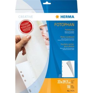 Herma Herma Fotobox wit 10 vel  7571