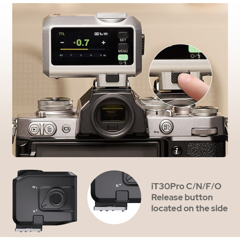 Godox Godox IT30PRO Sony Black Iflash TTL Camera flitser - Image 2