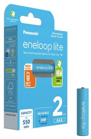 Eneloop Eneloop Lite AAA 550 mAh Blister 2